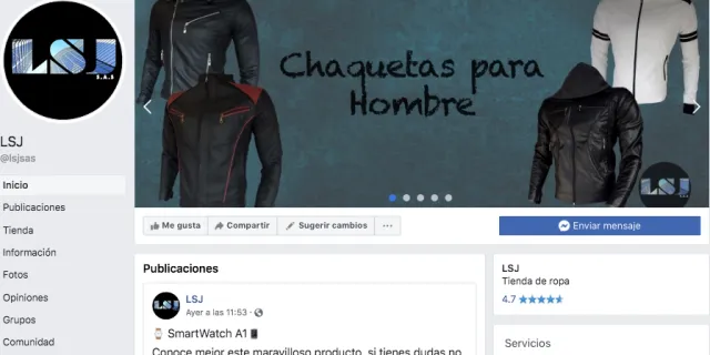 Tienda online de LSJ